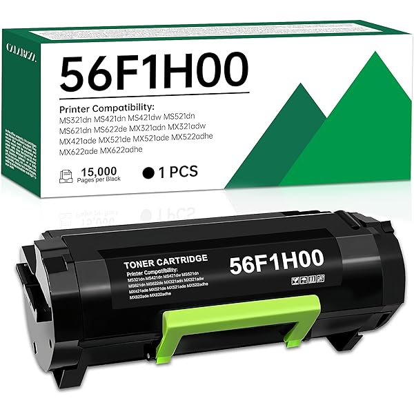 56F1000 High Yield Toner Cartridge | Compatible With Lexmark MS621dn MS321dn Printers