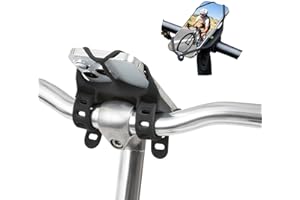 BONE Bike Tie 4 Pro Max, Mountain Bike Phone Mount for Stem & T/U-Shaped Handlebars, Scratch-Free & Shock-Absorbing Silicone 