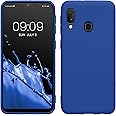 kwmobile Case Compatible with Samsung Galaxy A20e Case - Soft Slim Protective TPU Silicone Cover - Baltic Blue