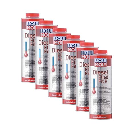6x LIQUI MOLY 5131 Diesel Fließ-Fit K Winterfest Kraftstoffzusatz Additiv 1L