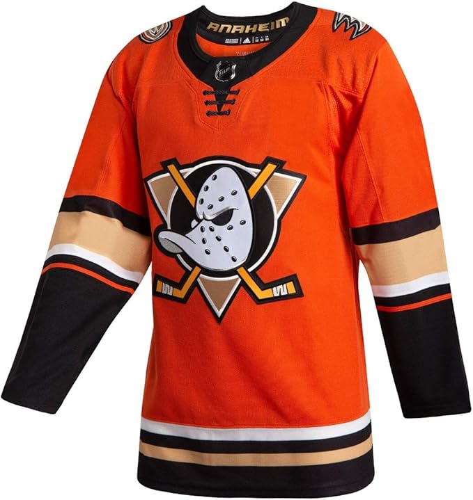 orange mighty ducks jersey