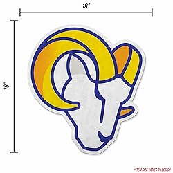 Rico Industries NFL Los Angeles Rams Primary Shape