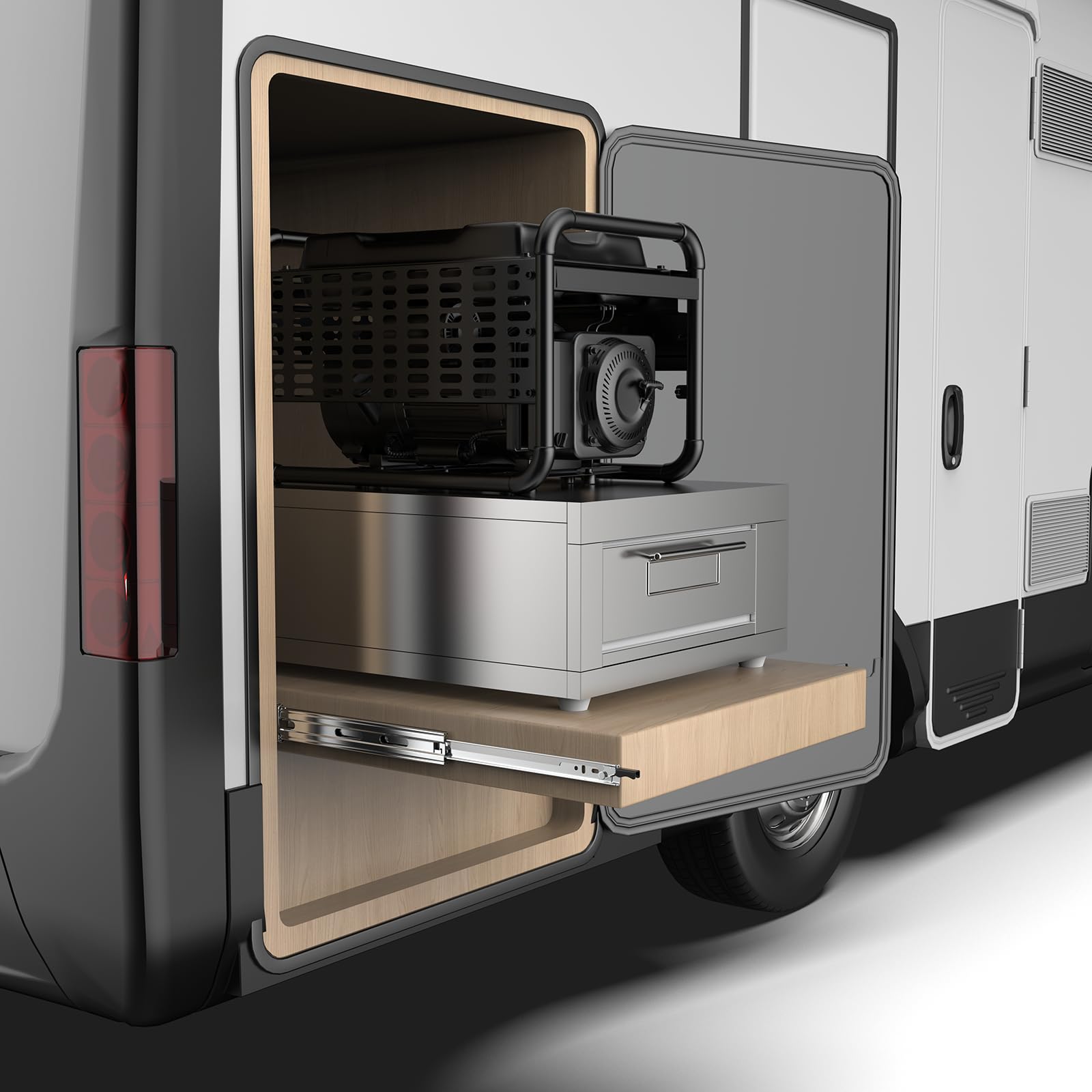 LONTAN 1 Pair Heavy Duty Drawer Slides 12 14 16 18