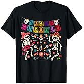 Dia De Los Muertos Day of the Dead Mexican Skeleton Dancing T-Shirt
