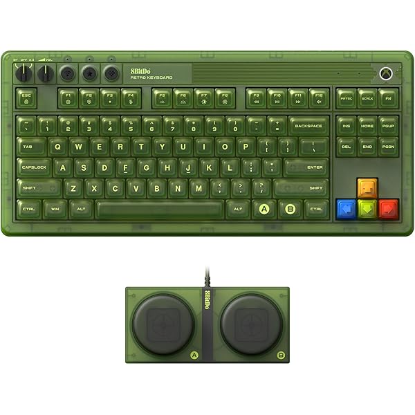 Amazon.com: 8BitDo Retro 87 Mechanical Keyboard with Hot-Swappable