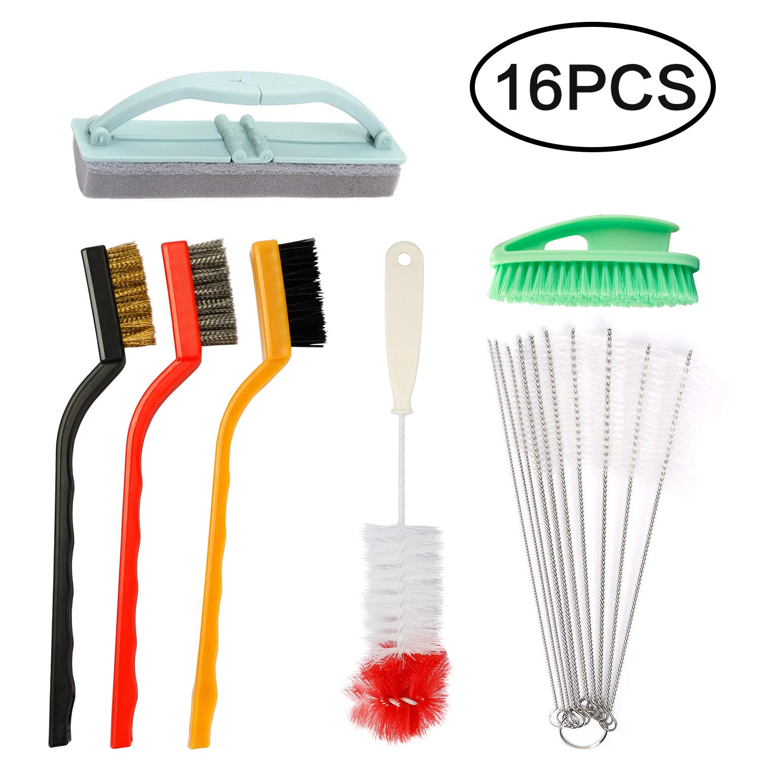 Buy Extsud 16pcs Cleaning Brush Set Bottle Cleaner Includes Long