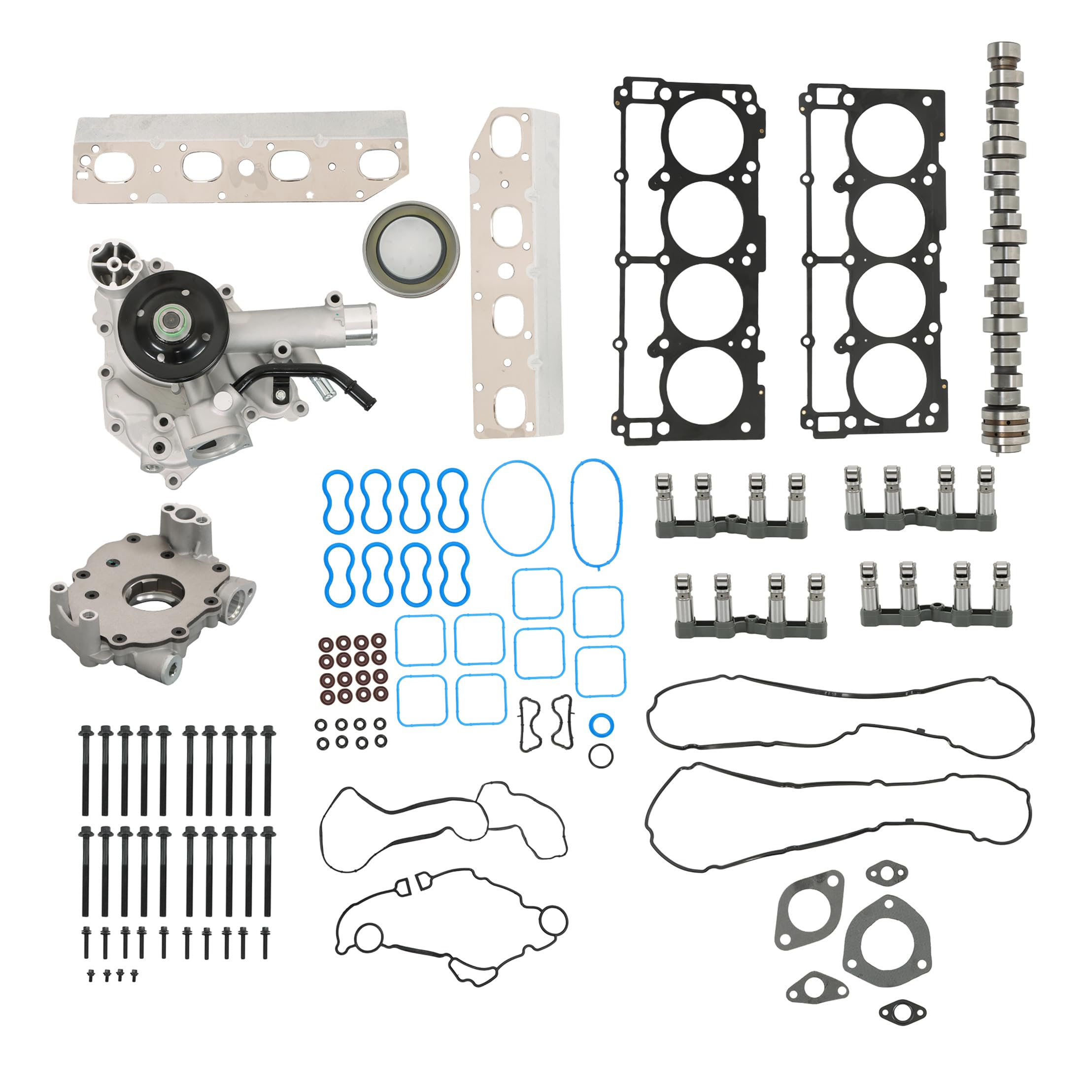 Photo 1 of Lifters Kit Cam Oil and Water Pumps Replacement for RAM 1500 5.7L V8 2009-2019 NON MDS 53022263AF 5038784AD HS54418B M452 5192066AD