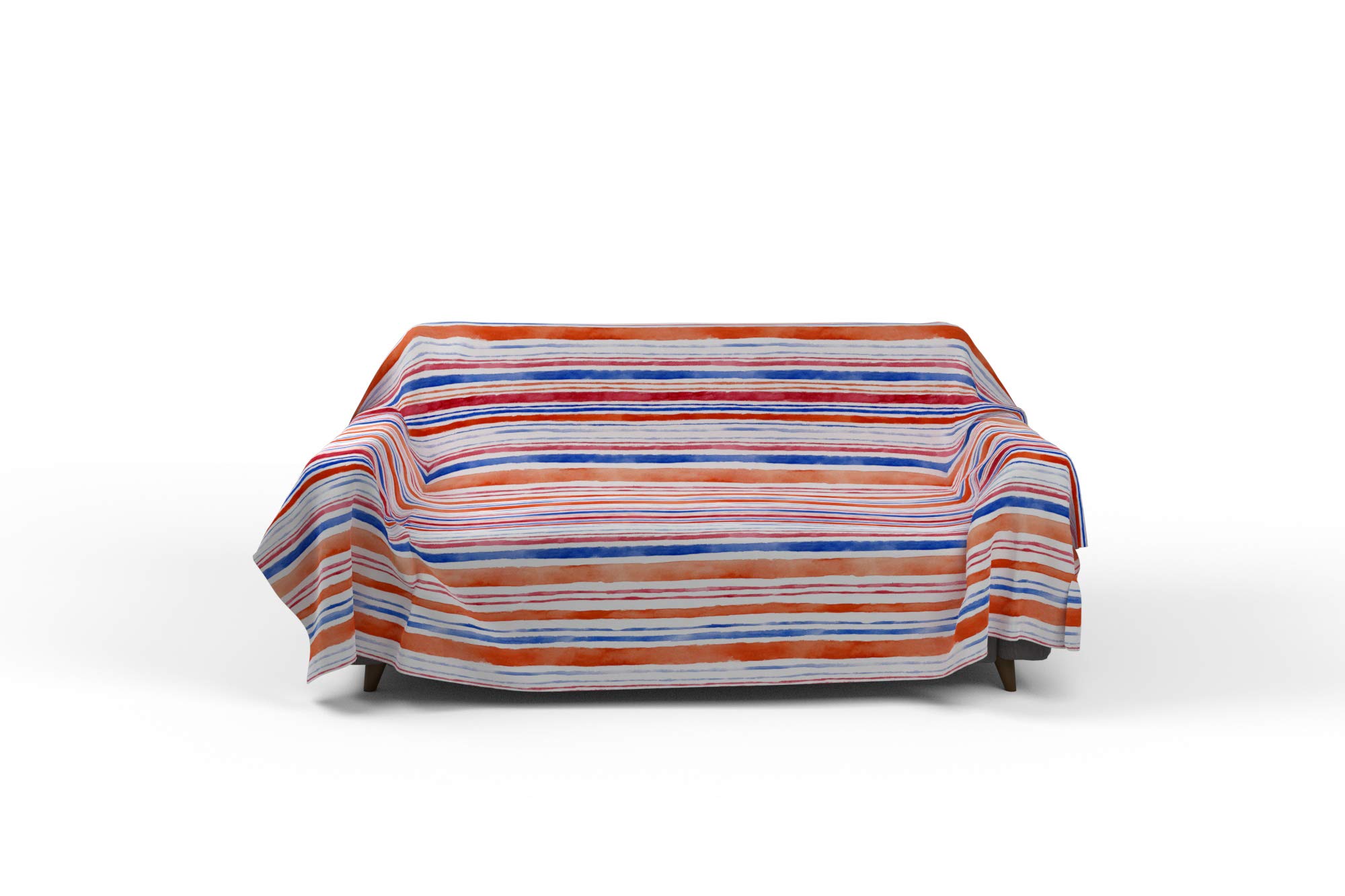 Fantasy Decorative Cloth,170x260cm,strisce, Microfiber, SINGLE