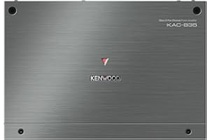 KENWOOD KAC-835 Class D 5-Channel Power Amplifier – 1600W All-in-One Amp for Superior Sound Quality, Versatility, and Advance