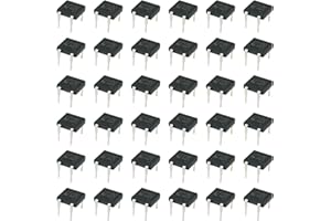 FMHXG 30PCS Inline Rectifier Bridge Stack DB107 1A 1000V Electronic Silicon Diode Single Phase Glass Passivated Bridge Rectifier for Printed Circuit Boards