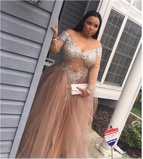 prom dresses 2019 rose gold