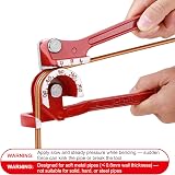 Toolwiz 3-in-1 Pipe Bender 6-8-10mm 180 Degree Copper Aluminum Brass Tube Tool view 3