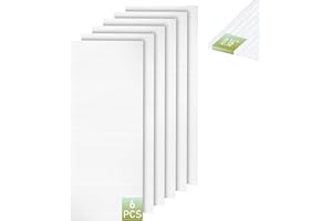 Bezseller 6 Pack 5'x2' Polycarbonate Greenhouse Panels, 0.16" Twin-Wall Sheets, UV Resistant & Weatherproof Clear Roofing for Greenhouse and Outdoor Projects