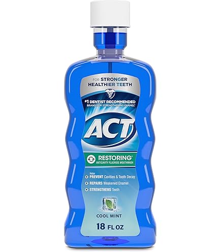 Amazon.com: ACT Alcohol Free Anticavity Fluoride Mouthwash