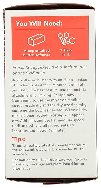 365 BY WHOLE FOODS MARKET, CHOCOLATE FROSTING MIX, 8.2 OUNCE