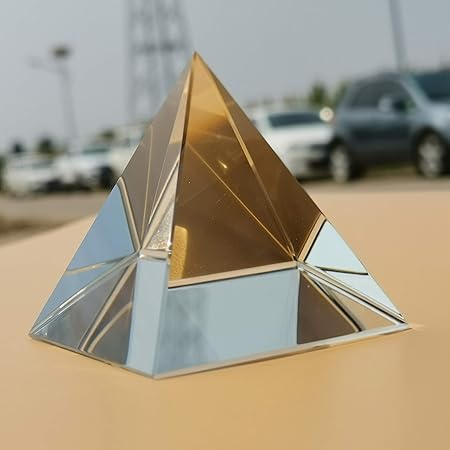 No Logo Bit De Poids Faible Prismes 1pc Prisme Optique K9 Pyramide De Verre Cristal Arc En Photographie Triangle Lumiere Guide Science Optique Enseignement Spectrumtools Amazon Fr Cuisine Maison
