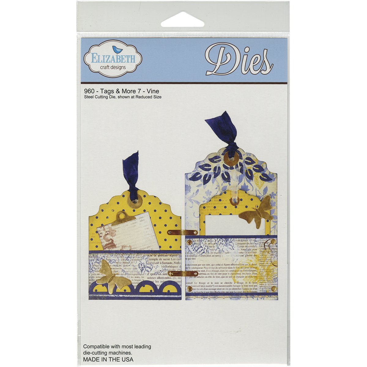 Elizabeth Craft Designs Steel and More Metal Dies, Vine