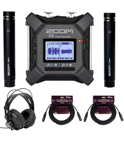 Amazon.com: Zoom F3 MultiTrack Recorder with 32-bit Float + BTA-1
