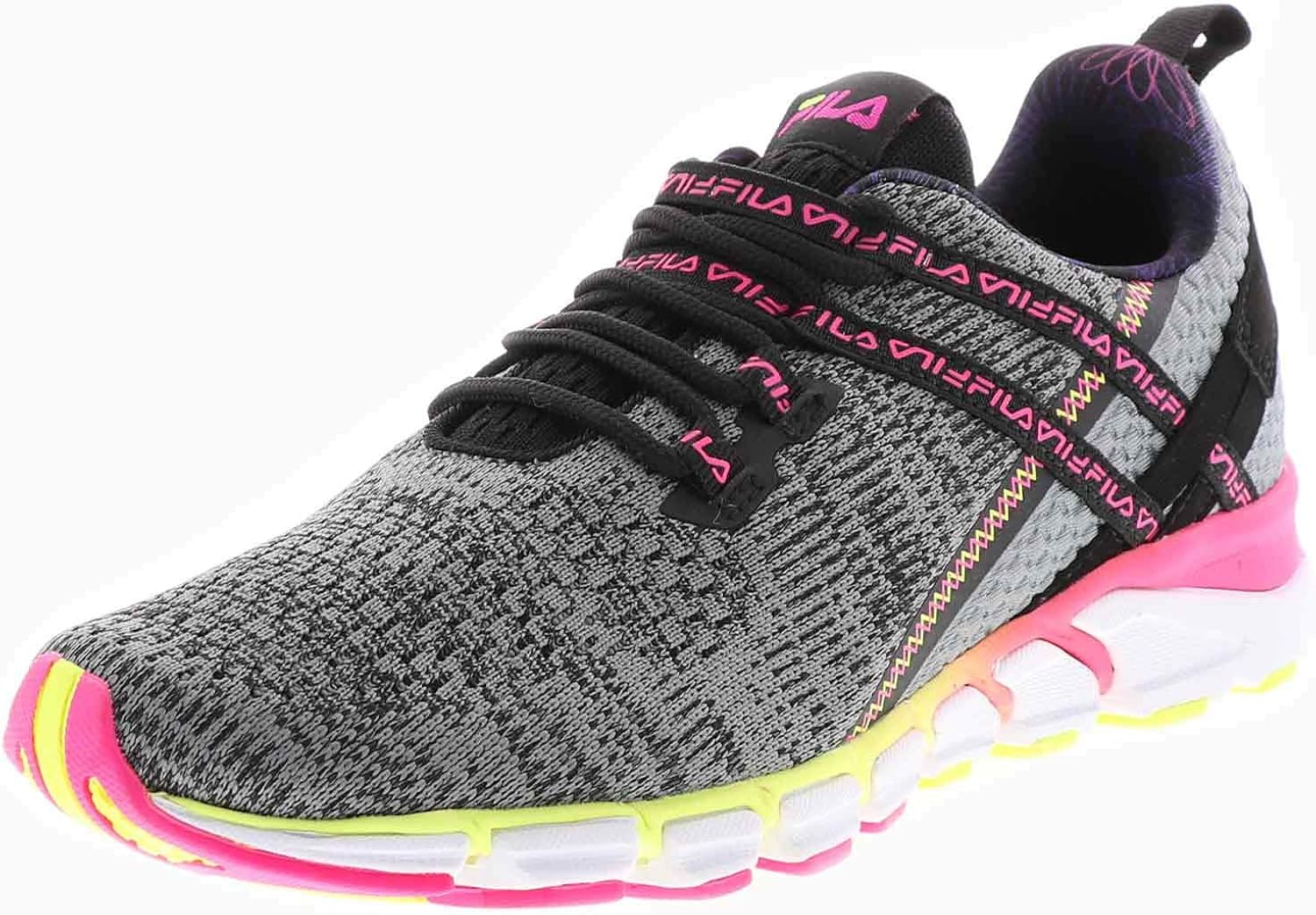 Mesh Lace Running Shoes Fila Shoes Womens Amazon Fila Women's Grey