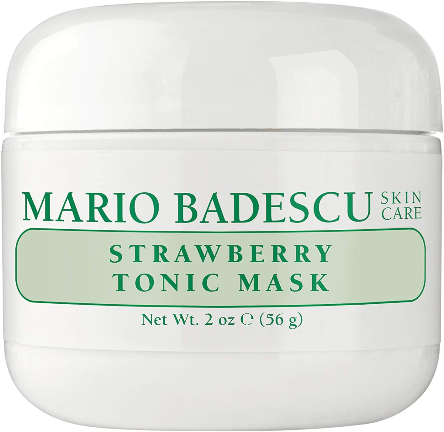 Mario Badescu Strawberry Tonic Mask - For Combination/Oily/ Sensitive Skin Types 59ml, 56 g (Pack of 1)