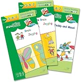 MiniLUK Brain Challenger Critical Thinking Workbook | Builds Skills Step by Step, Pairs with the Controller Tile Case, Homeschool Classroom &amp; Travel Use