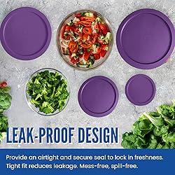 Replacement Lids for Pyrex 4-Cup Glass Food Storage