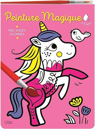 Download Peinture magique à l'eau : Mes jolies licornes - Dès 3 ans PDF