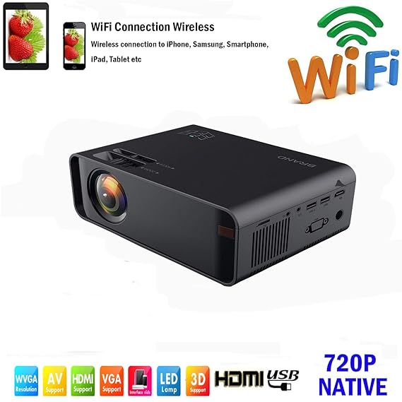 SOTEFE® Mini LED Proyector Portable 7000 Lumens: Amazon.es ...