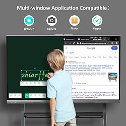 Shiarffe 65 Inch Smart Board 4K UHD Smartboard