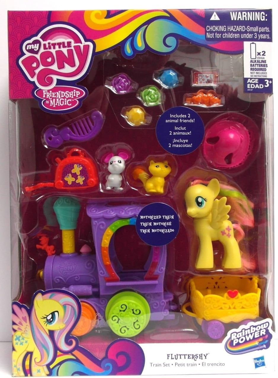 my little pony train set