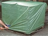 SolaDirect 3x4 m Green Tarpaulin Waterproof Heavy Duty Tarp view 5