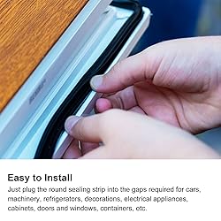 uxcell Foam Rubber Weather Seal