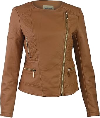 amazon uk ladies leather jackets