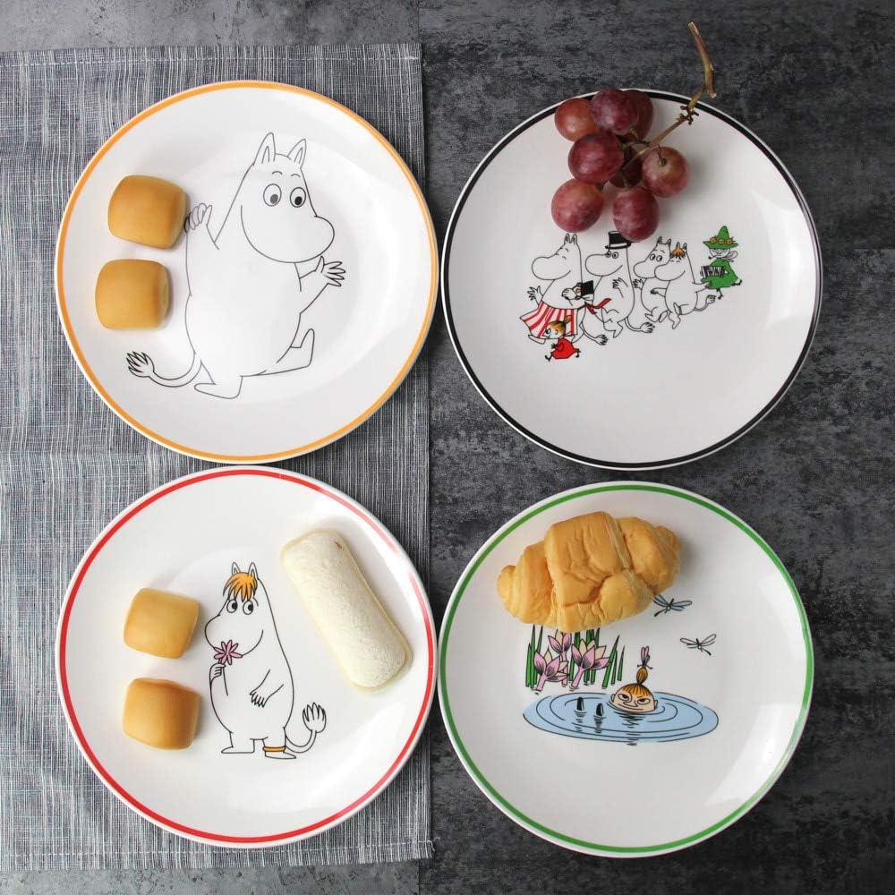 IENBHSLEG 4 Teile/los 8 Zoll Cartoon Keramik Gericht Restaurant