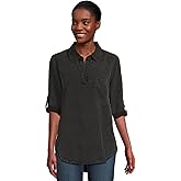 Mod-O-Doc Women's Roll Tab Patch Pocket Tunic