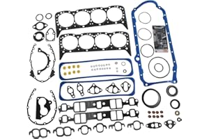 Partsflow Engine Gasket Set for GM for Chevrolet/for GMC Throttle Body TBI 5.7 Liter 350 Cubic Inch V8 Engines from 1987 Through 1995 OE#260-1269, KS2666
