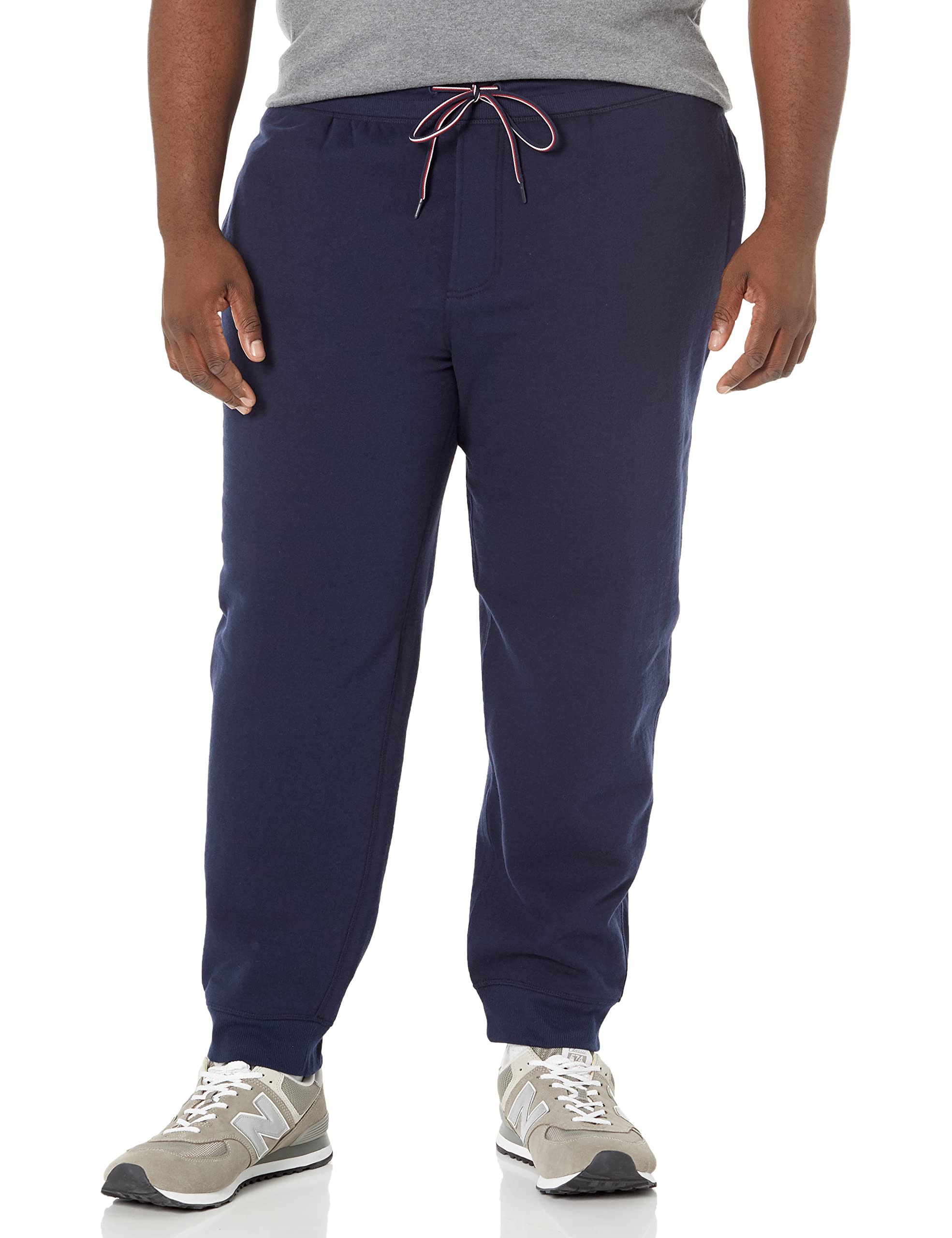 Tommy Hilfiger Men's Big and Tall Jogger Sweatpants, Sky Captain, 3XL-B Image
