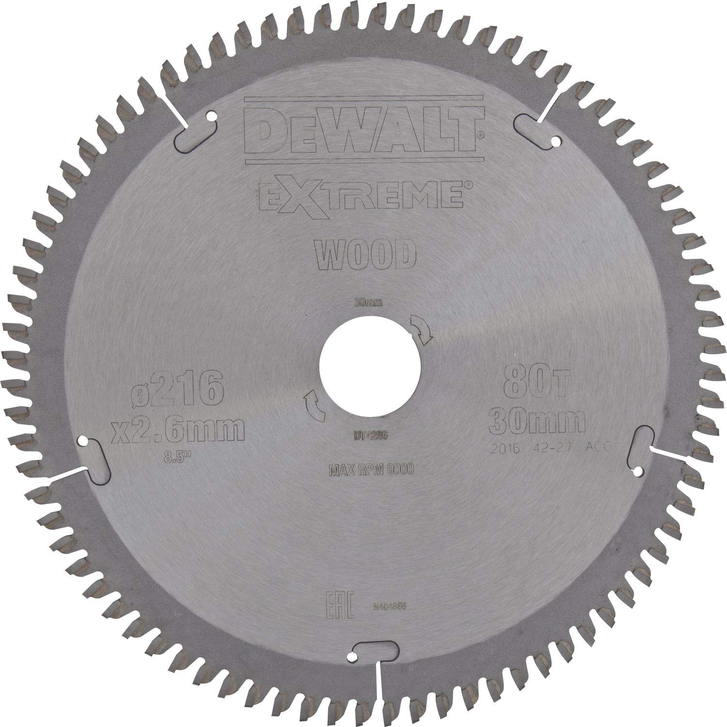 DeWalt Circular Saw Blade Series 40 216 x 30 x 80T