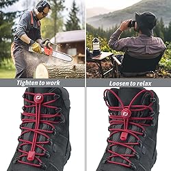 Extra Long No Tie Shoelaces - Elastic Tieless Round