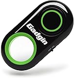 #1 Bluetooth Remote Control Camera Shutter Release – Amazing Selfie, Video, Photo Wireless – For iPhone, iPad, Samsung Galaxy, Note, Tab, LG, HTC, Moto, Android & iOS, Phone & Tablet (Green)