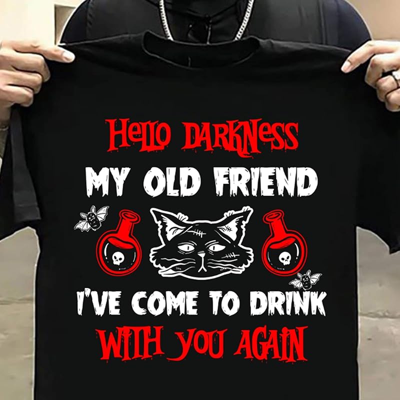 hello darkness my old friend sweatshirt
