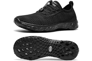 ALEADER Men's Stylish Water Shoes, Quick-Dry Xdrain Water Sneakers, Lightweight & Comfort Footed