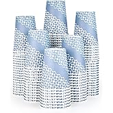 MUCHII Paper Coffee Cups 12 oz, 240 Count Disposable Cups, Drinking Cups | Hot Coffee Tea Water Juice,Office Water Cooler,Breakroom,Hotel Motel Waiting Room,Church Festival,Carnival