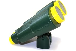 Eastern Jungle Gym Jumbo Binoculars Playset Accessory - Green, Non-Magnifying, UV-Protected Plastic Toy for Outdoor Swing Sets, Playhouses & Treehouses - Includes Mounting Hardware