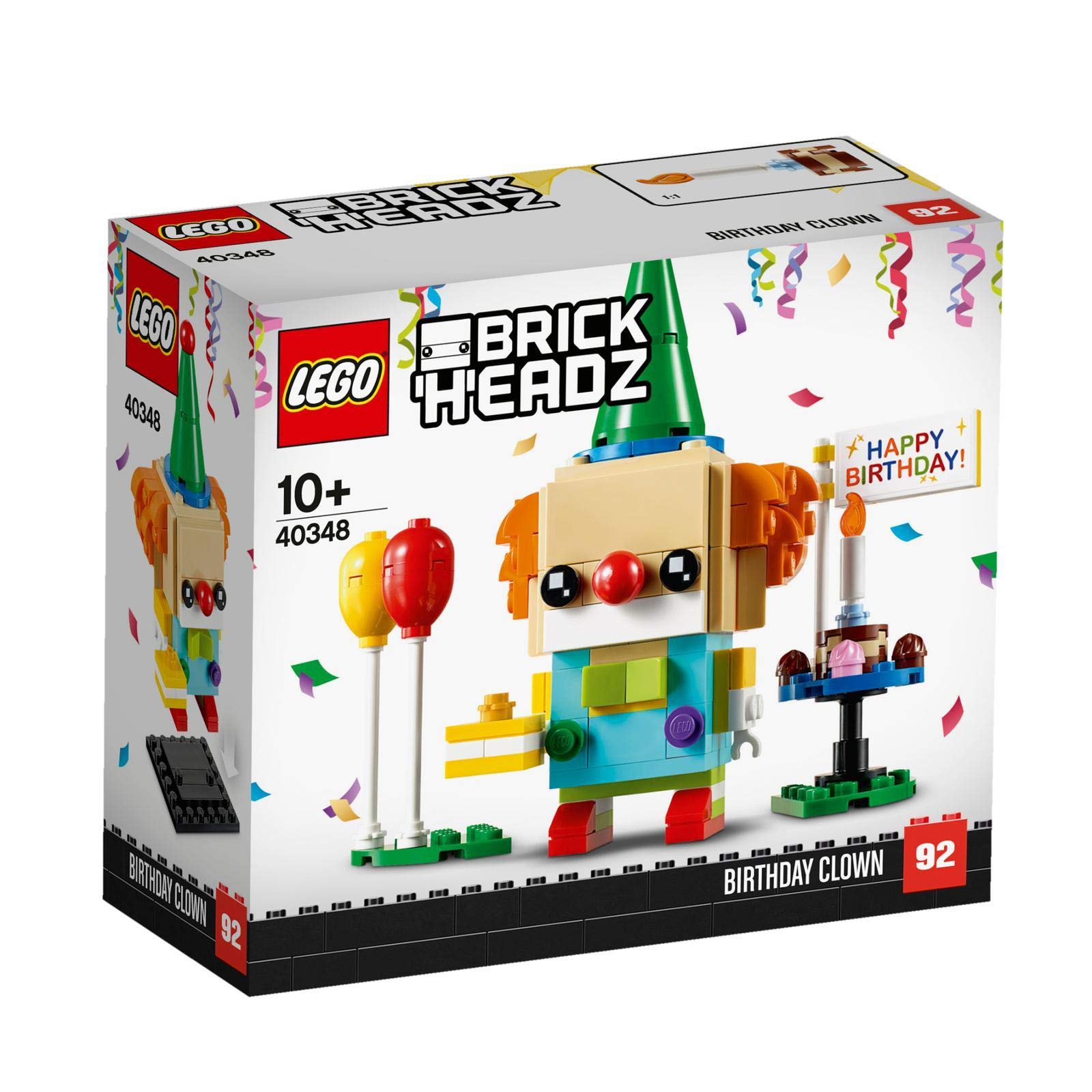 LEGO Birthday Clown - Celebrate your day with a BrickHeadz™ Birthday Clown!