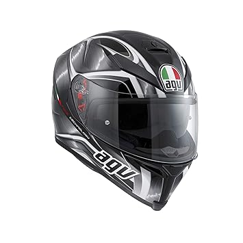 AGV Doppel D-Rückhaltesystem, Schwarz, Größe ML