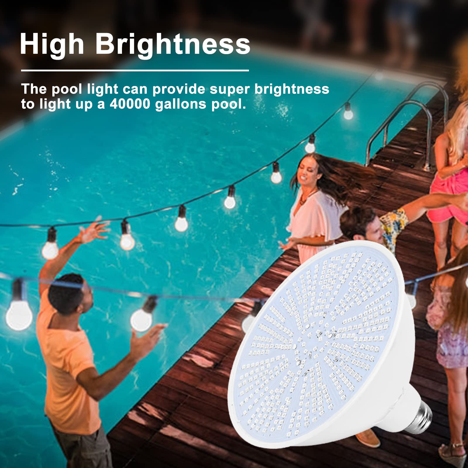 Mua Cynlink 12V 40W LED Color Changing Pool Lights for Inground Pool ...