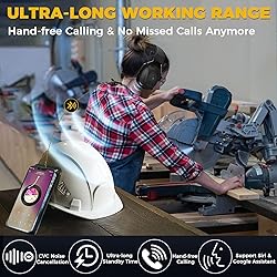 Kalence Bluetooth 5.4 Hearing Protection with 120H