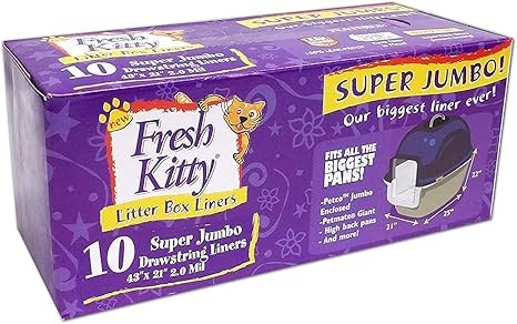 cat litter liners drawstring