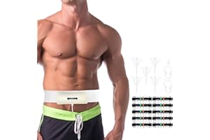 OPSTRA YEE Urine Test Complete Kit with 2 to 4 oz Sample Bag, 5 Drain Outlets for Smooth Release, 43.3 inch Adjustable Concealed Belt, Temperature Indicators, Reusable System with Funnel and Clamps (Large)